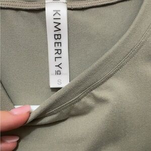 Kimberly Olive Green Top